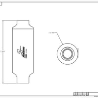 Aeromotive Pro-Series In-Line Fuel Filter - AN-12 - 100 Micron SS Element