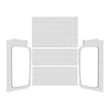 DEI 04-06 Jeep Wrangler LJ Unliminted Headliner Complete Kit - White