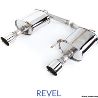 Revel Medallion Touring-S Catback Exhaust - Dual Muffler / Axle Back 07-08 Infiniti G35 Sedan