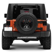 Raxiom 07-18 Jeep Wrangler JK LED Tail Lights- Black Housing (Smoked Lens)