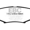 EBC 06-11 Dodge Nitro 3.7 Yellowstuff Rear Brake Pads