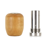 Mishimoto Short Steel Core Wood Shift Knob - Beech