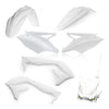 Cycra 16-18 Kawasaki KX450F 5-Pc Replacement Kit - White