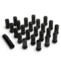 ICON Alloys Lug Nut Kit Black - 14x1.5 - 24 Lug Nuts w/ Key