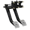 Wilwood Adjustable-Trubar Dual Pedal - Brake / Clutch - Rev. Swing Mount - 5.1:1