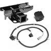 Rugged Ridge Receiver Hitch Kit Jeep Logo 07-18 Jeep Wrangler