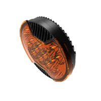 KC HiLiTES SlimLite 8in. LED Light Shield (Shield Only) - Amber