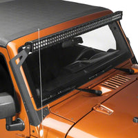 Raxiom 07-18 Jeep Wrangler JK 50-In LED Light Bar Windshield Mount