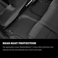 Husky Liners 19-24 Jeep Wrangler JLU WeatherBeater Second Row Black Floor Liners