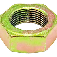 RockJock Jam Nut 1 1/4in-12 RH Thread Gold Zinc