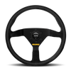 Momo MOD78 Steering Wheel 350 mm -  Black Leather/Black Spokes