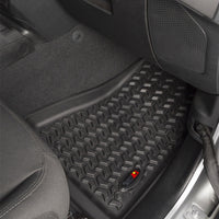 Rugged Ridge Floor Liner Kit Black F/R 18-20 Jeep Wrangler JL 2Dr