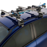 Rhino-Rack Universal Ski Carrier - Fits 2 Pairs of Skis - Black