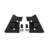 Rugged Ridge 97-02 Jeep Wrangler TJ Black Mirror Relocation Brackets