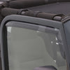 Lund 97-06 Jeep Wrangler Ventvisor Elite Window Deflectors - Smoke (2 Pc.)