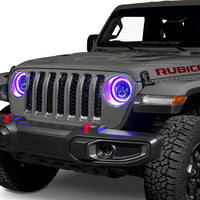 Oracle Jeep Wrangler JL/Gladiator JT 7in. High Powered LED Headlights (Pair) - Dynamic SEE WARRANTY