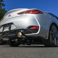 HKS 2017 Infiniti Q60 (RWD) Dual Hi-Power Titanium Tip Catback Exhaust