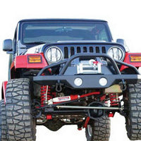 Rampage 1976-1983 Jeep CJ5 Recovery Bumper Front - Black