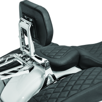 Kuryakyn Neo Driver & Passenger Backrest Chrome