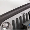 Bushwacker 07-18 Jeep Wrangler (JK) / (JK) Unlimited Trail Armor Hood Guard - Black