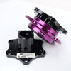 NRG Quick Release SFI SPEC 42.1 - Shiny Black Body / Shiny Purple Ring