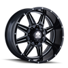 Mayhem 8100 Monstir 22x10 / 6x135 BP / -19mm Offset / 106mm Hub Black w/ Milled Spokes Wheel