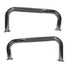 Rugged Ridge 3-In Round Tube Steps SS 97-06TJ