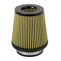 aFe Magnum FLOW Pro 5R Universal Replacement Air Filter F-4 / B-6 / T-4.5 (Inv) / H-6in.