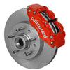 Wilwood Narrow Superlite 6R Front Brake Kit 11.86in Red 64-70 GM C10 w/ Factory Drum Spindles