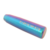 NRG Universal Short Shifter Knob - 5in. Length / Heavy Weight 1.27Lbs. - Multi Color/Neochrome