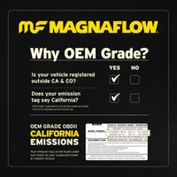 MagnaFlow Conv Univ 2.25inch C/A Met.