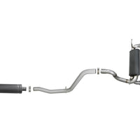 Rebel Series 2.5in 304 SS Cat-Back Exhaust w/ Polished Tips 2018+ Jeep Wrangler (JL) V6 3.6L