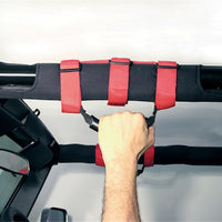 Rugged Ridge Ultimate Grab Handles Red 55-20 CJ/Jeep Wrangler /JT