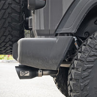 aFe Rebel Series 2.5in 304 SS Cat-Back Exhaust w/ Black Tips 2018+ Jeep Wrangler (JL) V6 3.6L