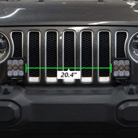 Diode Dynamics 18-21 Jeep JL Wrangler SS5 Bumper LED Pod Light Kit - Yellow Pro Driving