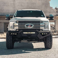 Road Armor 17-20 Ford F-250 SPARTAN Front Bumper Bolt-On Pre-Runner Guard - Tex Blk