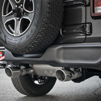 aFe Rebel Series 2.5in 409 SS Cat-Back Exhaust w/ Polished Tips 2018+ Jeep Wrangler (JL) V6 3.6L