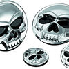 Kuryakyn Replacement Components Zombie Medallions 1in Diameter Chrome