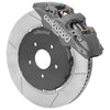 Wilwood AERO6 RACE Front Big Brake Kit 14in GT Slotted 94-04 Mustang - Type III Ano Grey Calipers