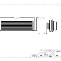 Aeromotive In-Line Filter - AN-16 10 Micron Microglass Element Extreme Flow