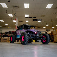 Rigid Industries x SHREDDY 360-Series 6in Lights w/Wt Bcklght (2) + 6 Covers (2 Pink/2 Teal/2 Blk)