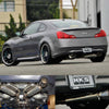 HKS 08 Infiniti G37 Coupe Dual Hi-Power Titanium Tip Catback Exhaust