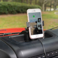 Rugged Ridge Dash Multi-Mount Charging Phone Kit 11-18 JK