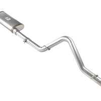 aFe MACHForce XP Exhaust Cat-Back 2.5in SS-409 Hi-Tuck 12-14 Jeep Wrangler Unlimited V6 3.6L 4Dr