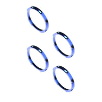 KC HiLiTES FLEX ERA LED Light Bar Bezel Kit for 10in. Segments - Blue