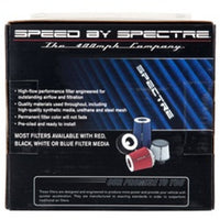 Spectre Adjustable Conical Air Filter 5-1/2in. Tall (Fits 3in. / 3-1/2in. / 4in. Tubes) - Blue