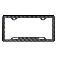 Mishimoto Carbon Fiber License Plate Frame - Matte