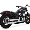 Vance & Hines HD Softail 18-22 Eliminator S/OS Chrome Slip-On Exhaust