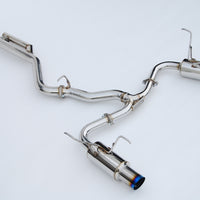 Invidia 2022+ Subaru WRX N1 Twin Outlet Single Layer Tip Cat-Back Exhaust