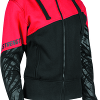 Speed and Strength Cat Outa Hell Hoody Red/Black Womens - Small